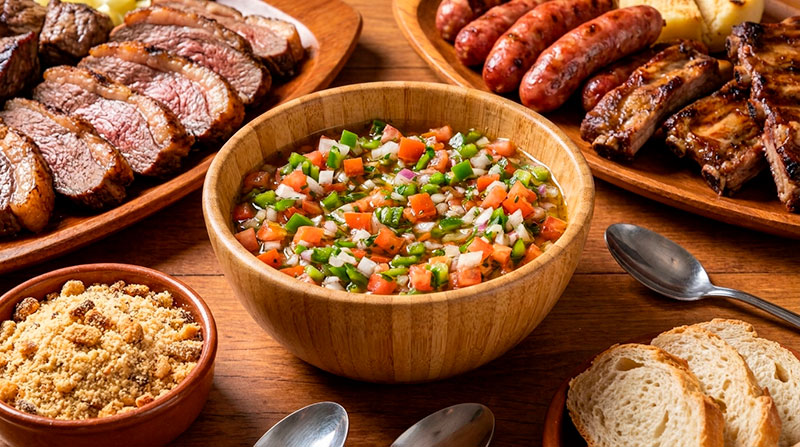 Receita de Vinagrete para Churrasco - Simples