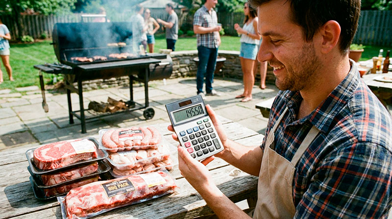 Calculadora de Churrasco: Calcule a Quantidade de Carne por Pessoa em Segundos